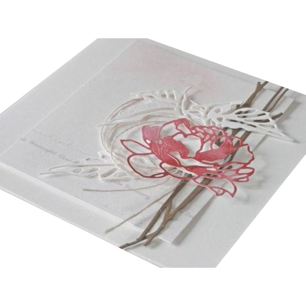 Suaje de Contorno de Flor Dados de Corte / Suajes / Troqueles Hobbees
