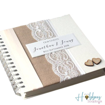 Printed Burlap Paper Pad 6" / Block de Papel Texturas Estampadas Papel DCWV