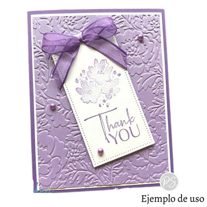 Folder de Grabado Rosas Folders de Grabado Hobbees