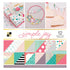 Simple Joy Cardstock / Block de Cartulina Alegría Sencilla Descontinuado DCWV