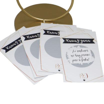 Printable Scratch-Off Sticker Sheets Silver / Hojas Imprimibles para Crear Raspadito Plata Acetato y Especializados Silhouette