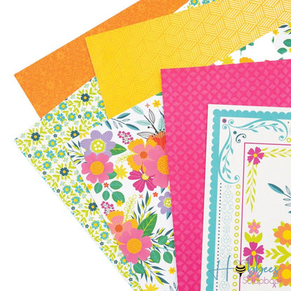 Splendid Paper Pad 12 x 12" / Block de Papel Espléndido Papel American Crafts
