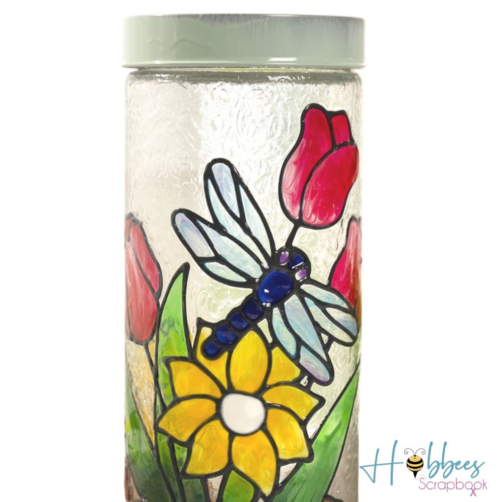Gallery Glass Paint Sunny Yellow / Pintura para Vitral Amarillo Vitral Folk Art