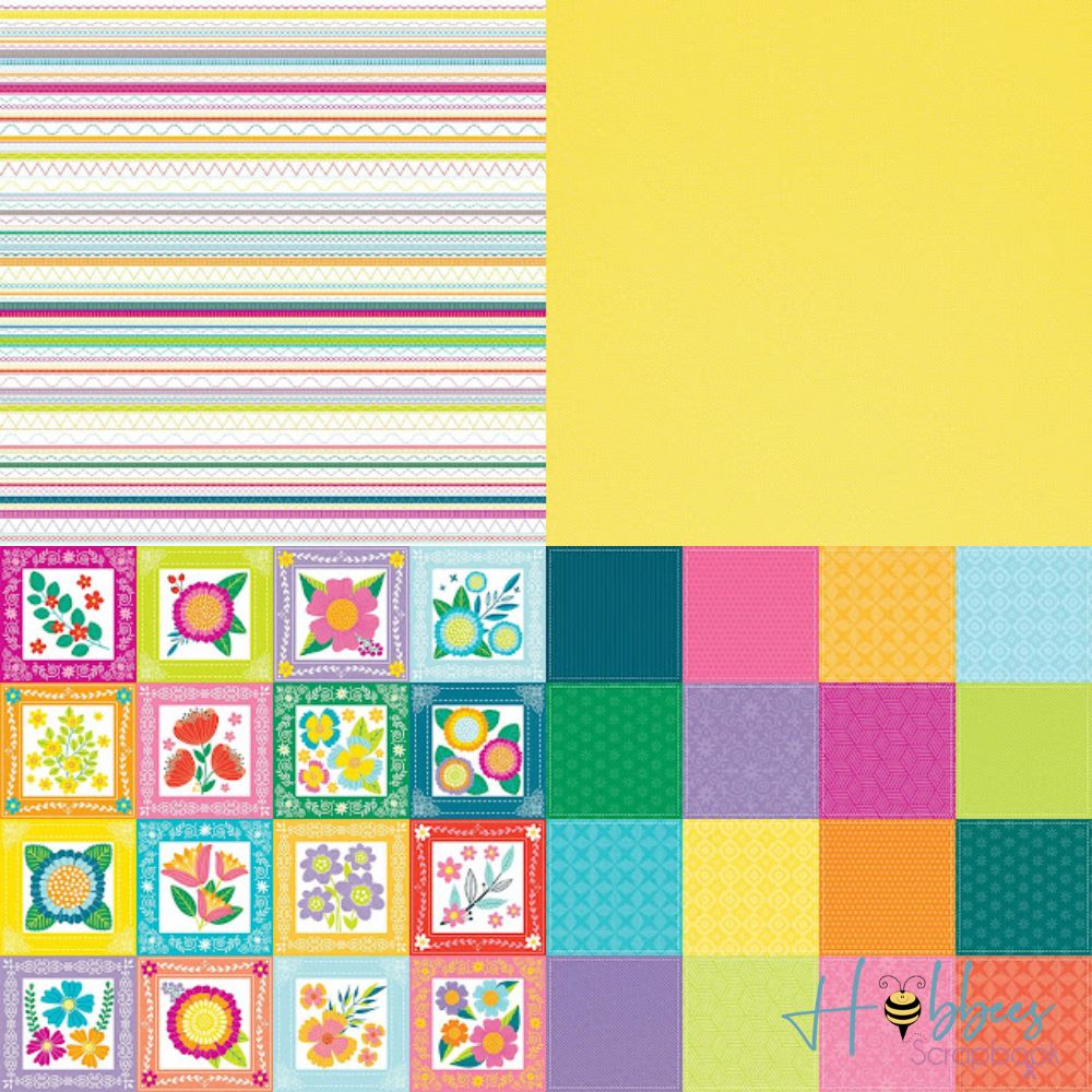 Splendid Paper Pad 12 x 12" / Block de Papel Espléndido Papel American Crafts