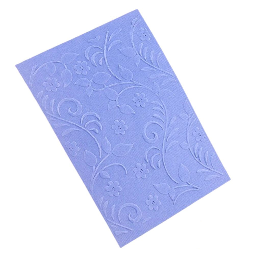 Folder de Grabado Flores y Espirales Folders de Grabado Hobbees