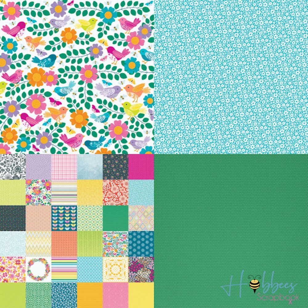 Splendid Paper Pad 12 x 12" / Block de Papel Espléndido Papel American Crafts