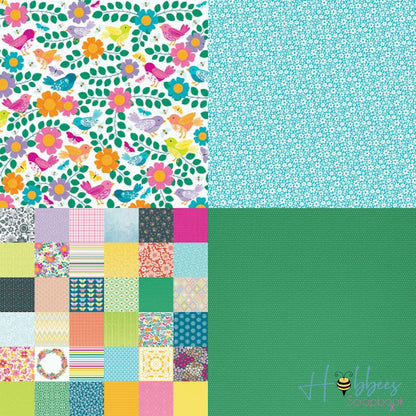 Splendid Paper Pad 12 x 12" / Block de Papel Espléndido Papel American Crafts