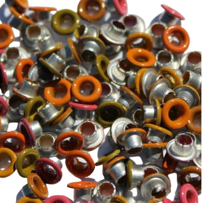 100 Fall Quicklets 2 Eyelets / Ojillos Colores de Otoño Adornos / Embellishments Eyelet Outlet