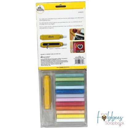 Pastel Classic Chalk and Holder / Sujetador de Gises y Gises Color Pastel  Ek Success