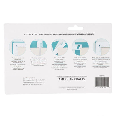 Book Cover Guide Mint / Guía Para Encuadernación Menta Encuadernacion We R Memory Keepers