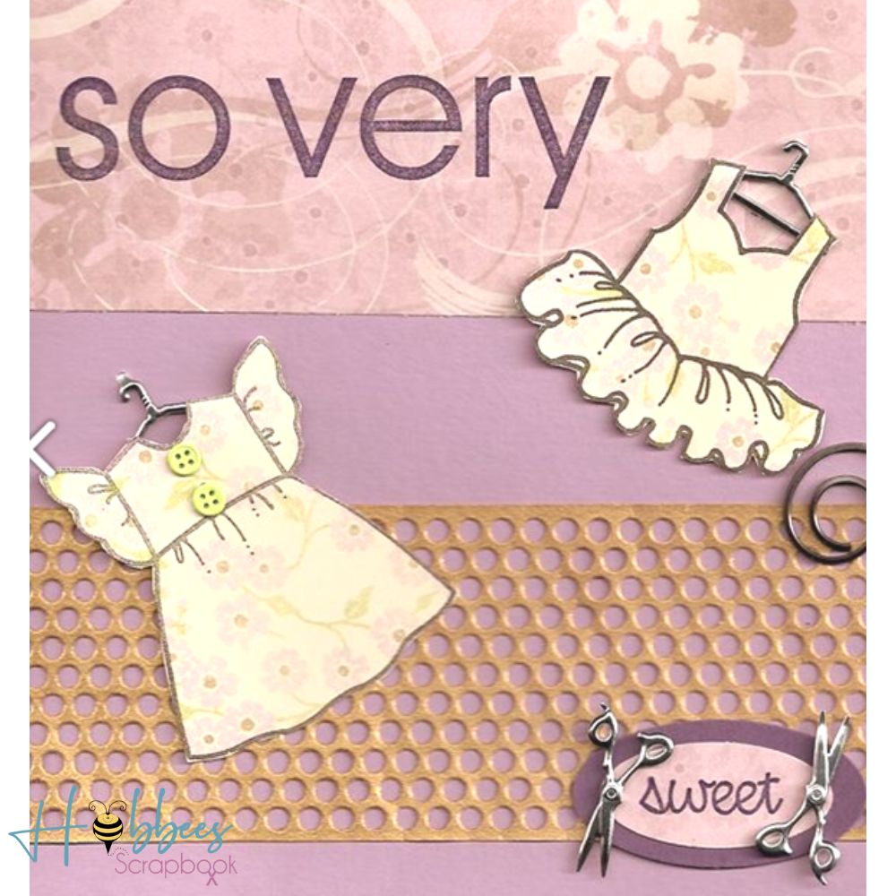 12 Scissor Brads / Sujetadores Tijeras Descontinuado Eyelet Outlet