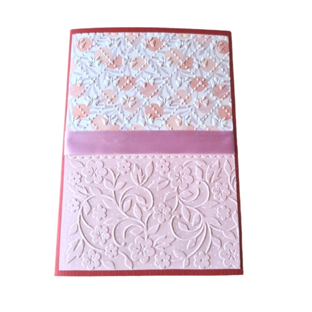 Folder de Grabado Flores y Mariposas Folders de Grabado Hobbees