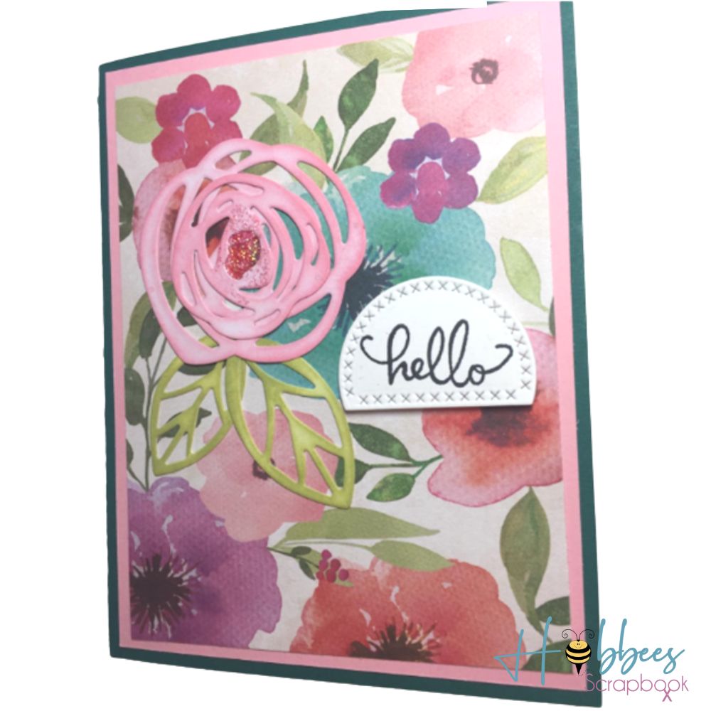 Wildflower Cardstock / Block de Cartulina Flor Silvestre Descontinuado DCWV