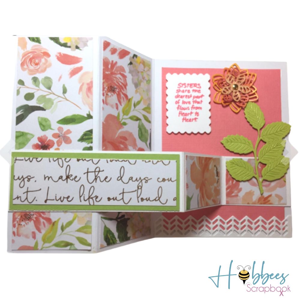 Wildflower Cardstock / Block de Cartulina Flor Silvestre Descontinuado DCWV