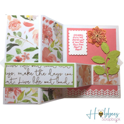 Wildflower Cardstock / Block de Cartulina Flor Silvestre Descontinuado DCWV