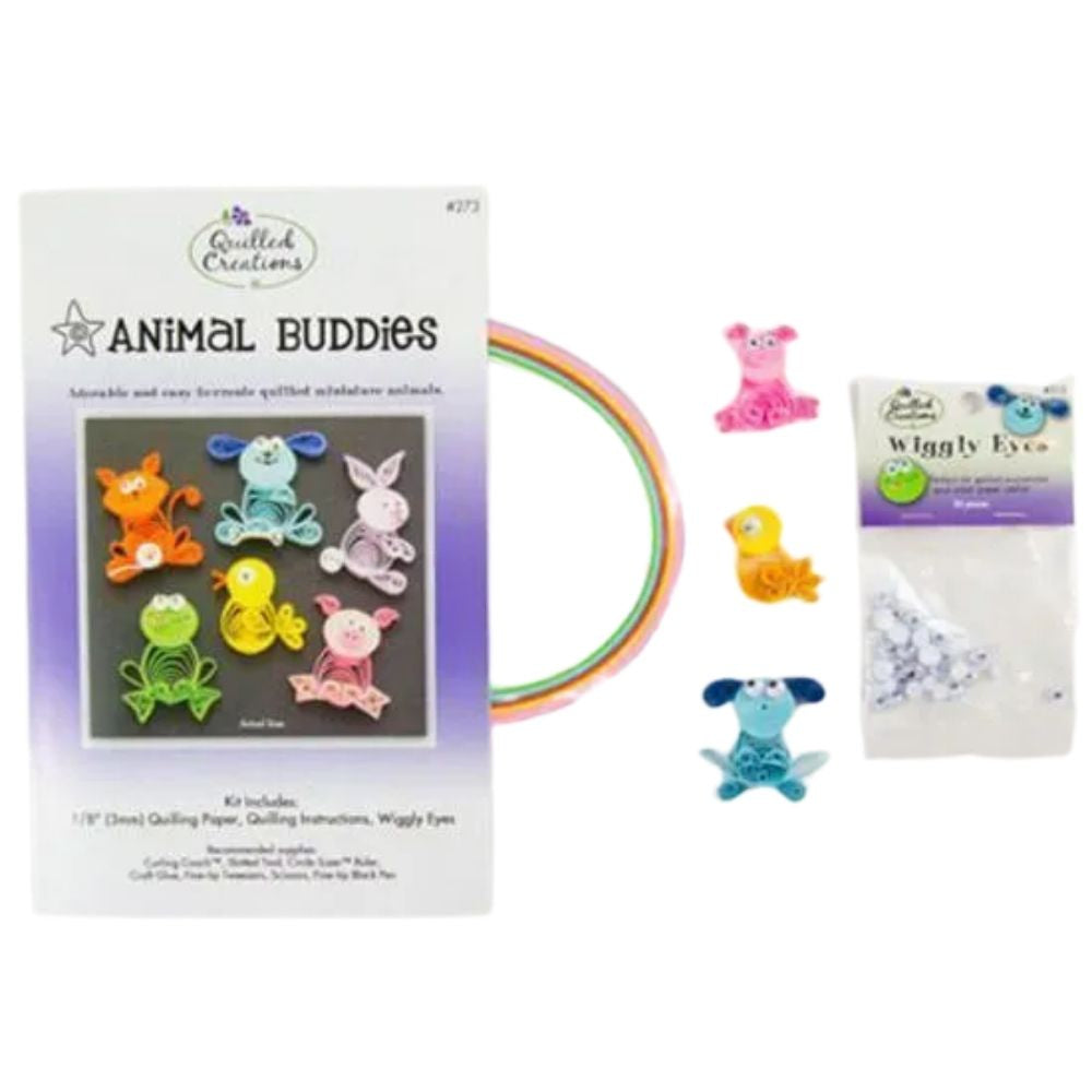 Animal Quilling Kit / Kit de Filigrana de Animales Filigrana Quilled Creations