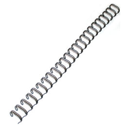 Owire Binding Black 1/2" / Arillos Metálicos Negros 1/2 " - 1.27 cm Arillos para Engargolar Zutter