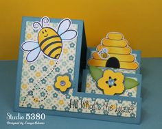 Bee Dies / Suajes de Corte de Abeja Descontinuado Sizzix