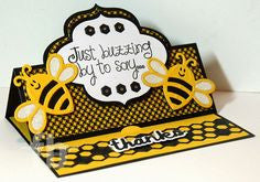 Bee Dies / Suajes de Corte de Abeja Descontinuado Sizzix
