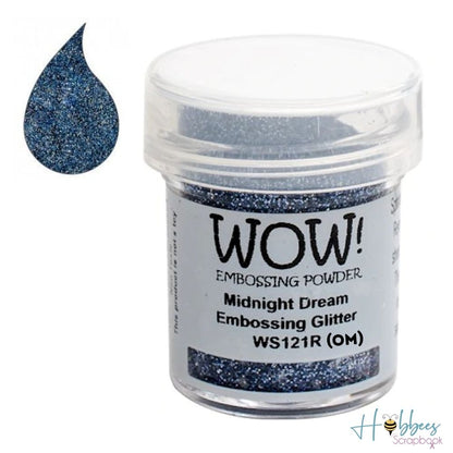 Midnight Dream Embossing Powder / Polvo de Embossing Medianoche Descontinuado Wow!