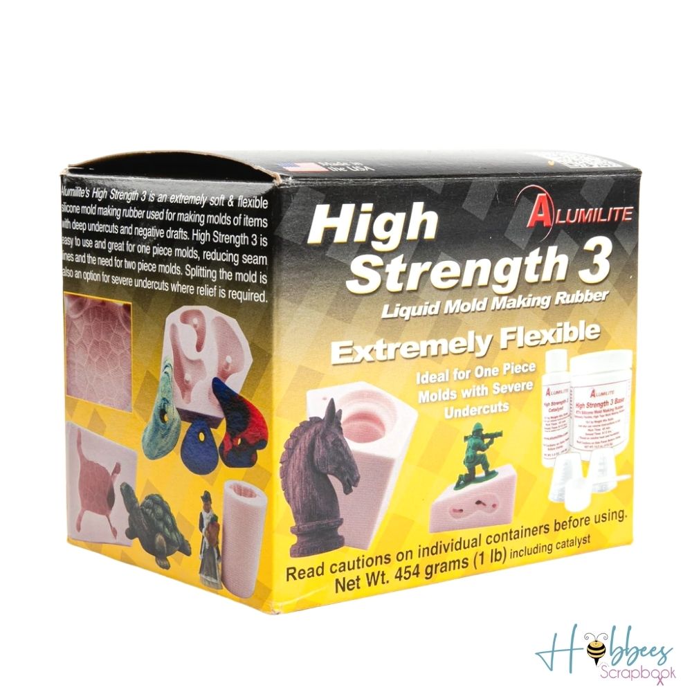 High Strength 3 Liquid Mold Making Rubber / Goma líquida para moldear Descontinuado Alumilite