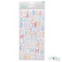 Especial Thickers Stickers / Estampas Gruesas de Alfabeto Stickers American Crafts
