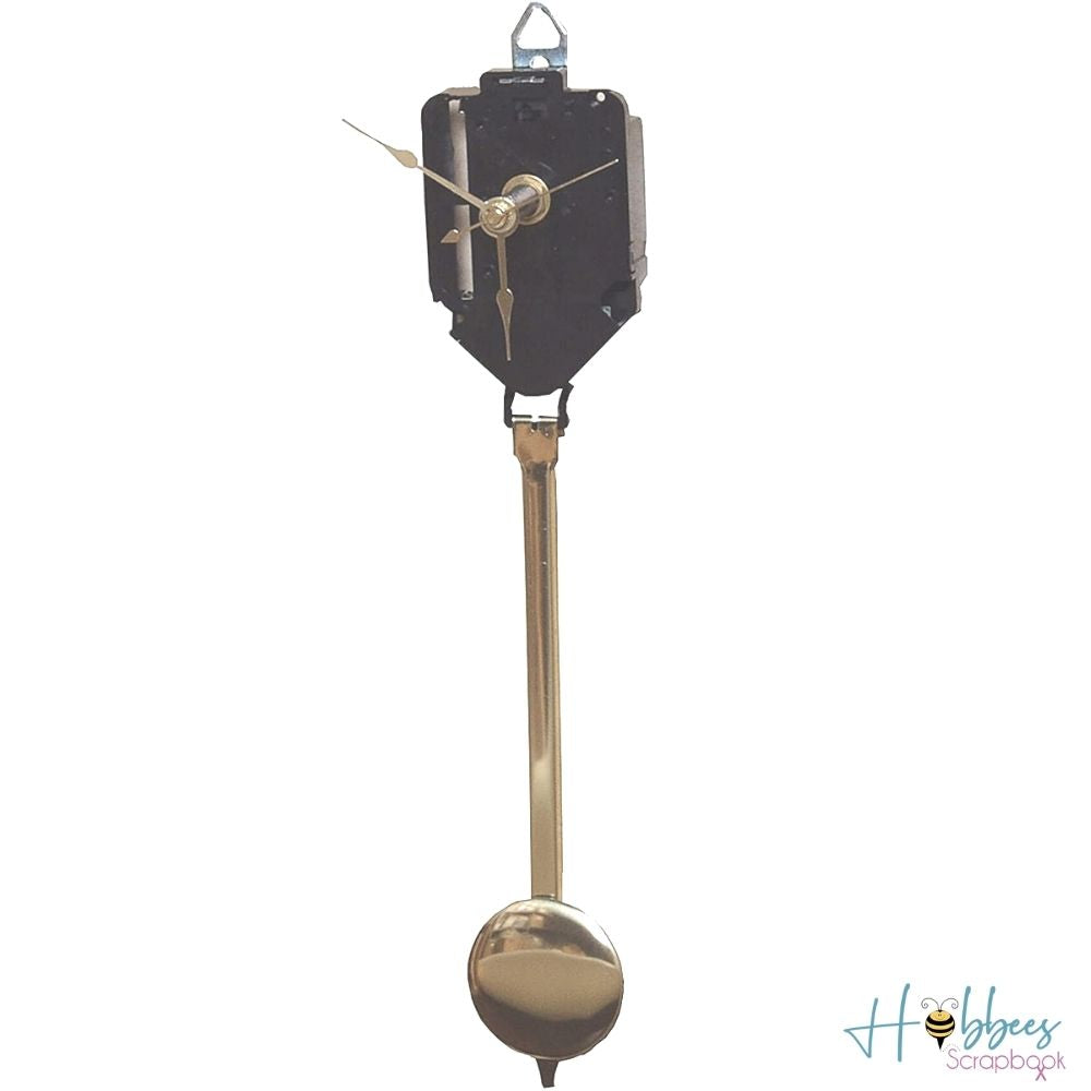 Pendulum Clock Movement 7" / Reloj de Péndulo con Movimiento Accesorios Walnut Hollow Non Wood