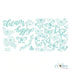 LetterPress Plates Wildflower / Planchas Tipográficas Flor Silvestre Serigrafìa We R Memory Keepers