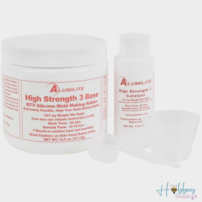High Strength 3 Liquid Mold Making Rubber / Goma líquida para moldear Descontinuado Alumilite