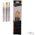 Studio 71 Golden Taklon Brush Set / Set de Pinceles Sintéticos Pinceles y Brochas Darice