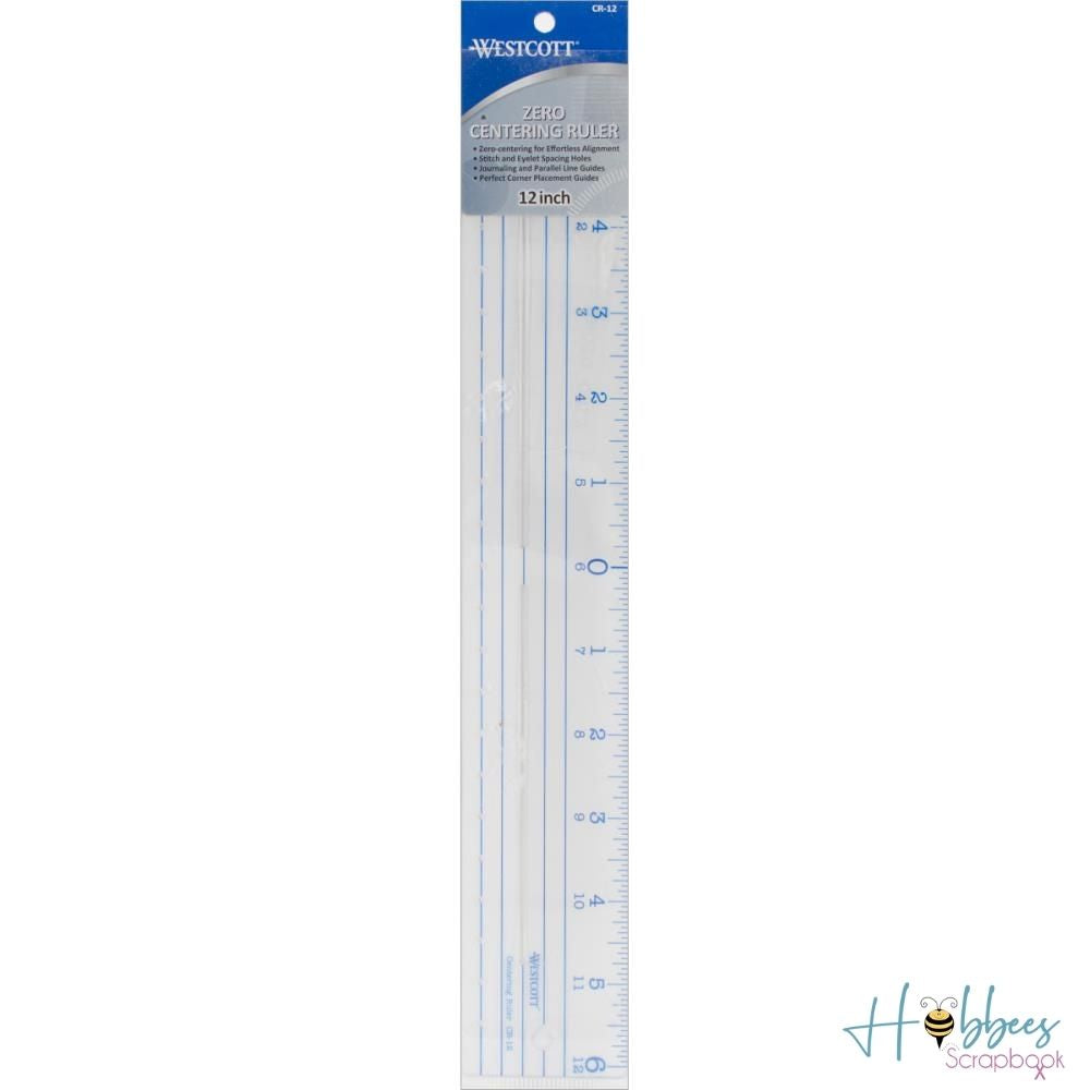 Plastic Ruler 12 "/ Regla de Plástico Herramientas Westcott
