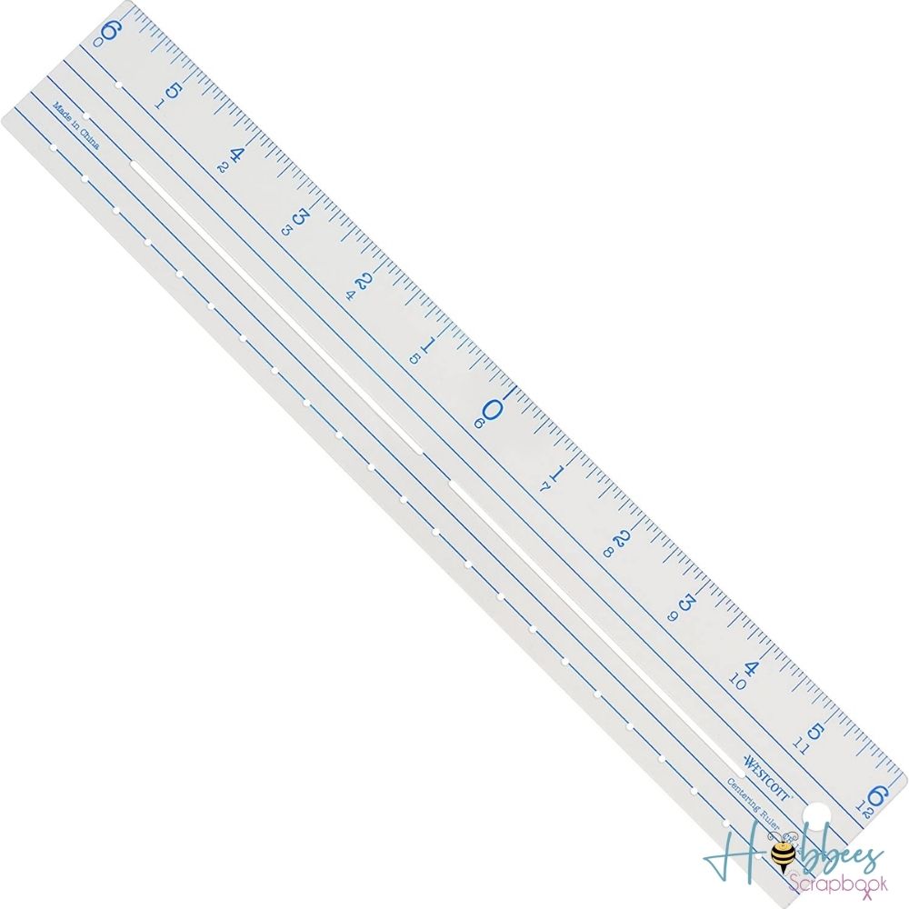 Plastic Ruler 12 "/ Regla de Plástico Herramientas Westcott