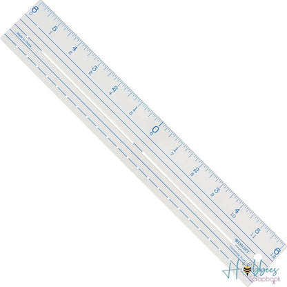 Plastic Ruler 12 "/ Regla de Plástico Herramientas Westcott