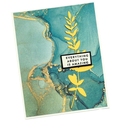 Double-Sided Paper Pad 6" Ink Drops Ocean / Block Papel Doble Cara Papel Craft Consortium