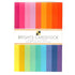 Bright Cardstock 4.5 x  6.5" / Block de Cartulina Colores Brillantes Papel DCWV