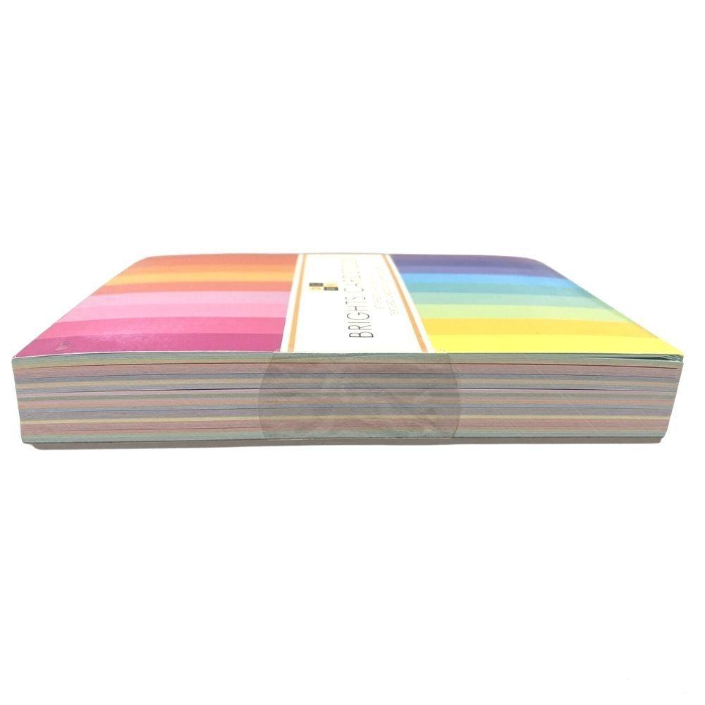Bright Cardstock 4.5 x  6.5" / Block de Cartulina Colores Brillantes Papel DCWV