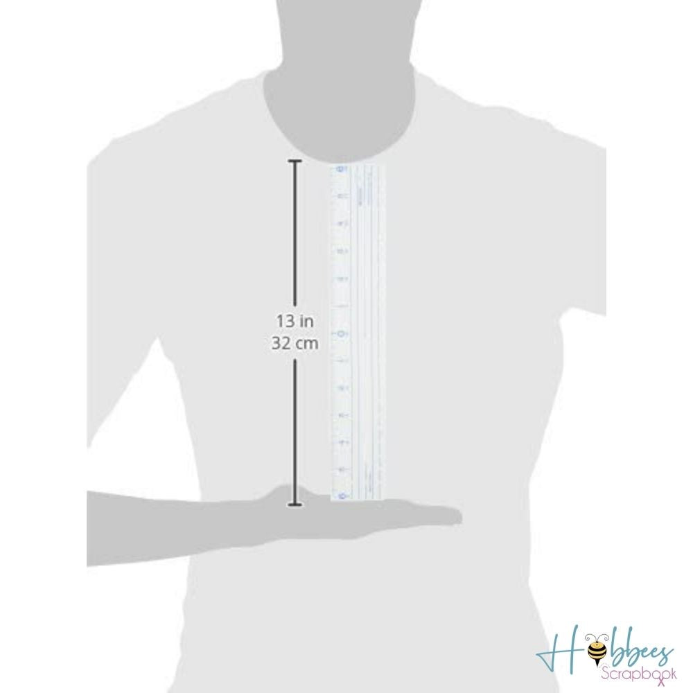Plastic Ruler 12 "/ Regla de Plástico Herramientas Westcott