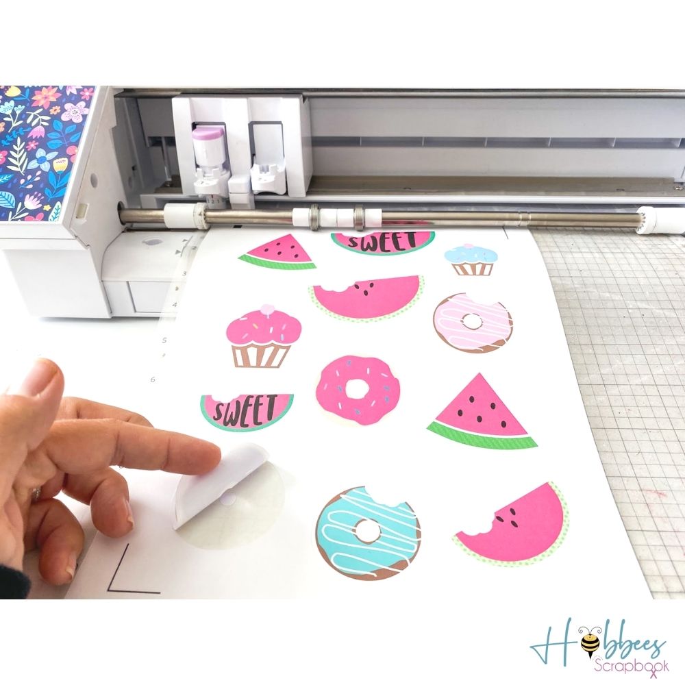 Printable Sticker Paper 8.5 x 11" / Papel Adhesivo Imprimible Acetato y Especializados Silhouette
