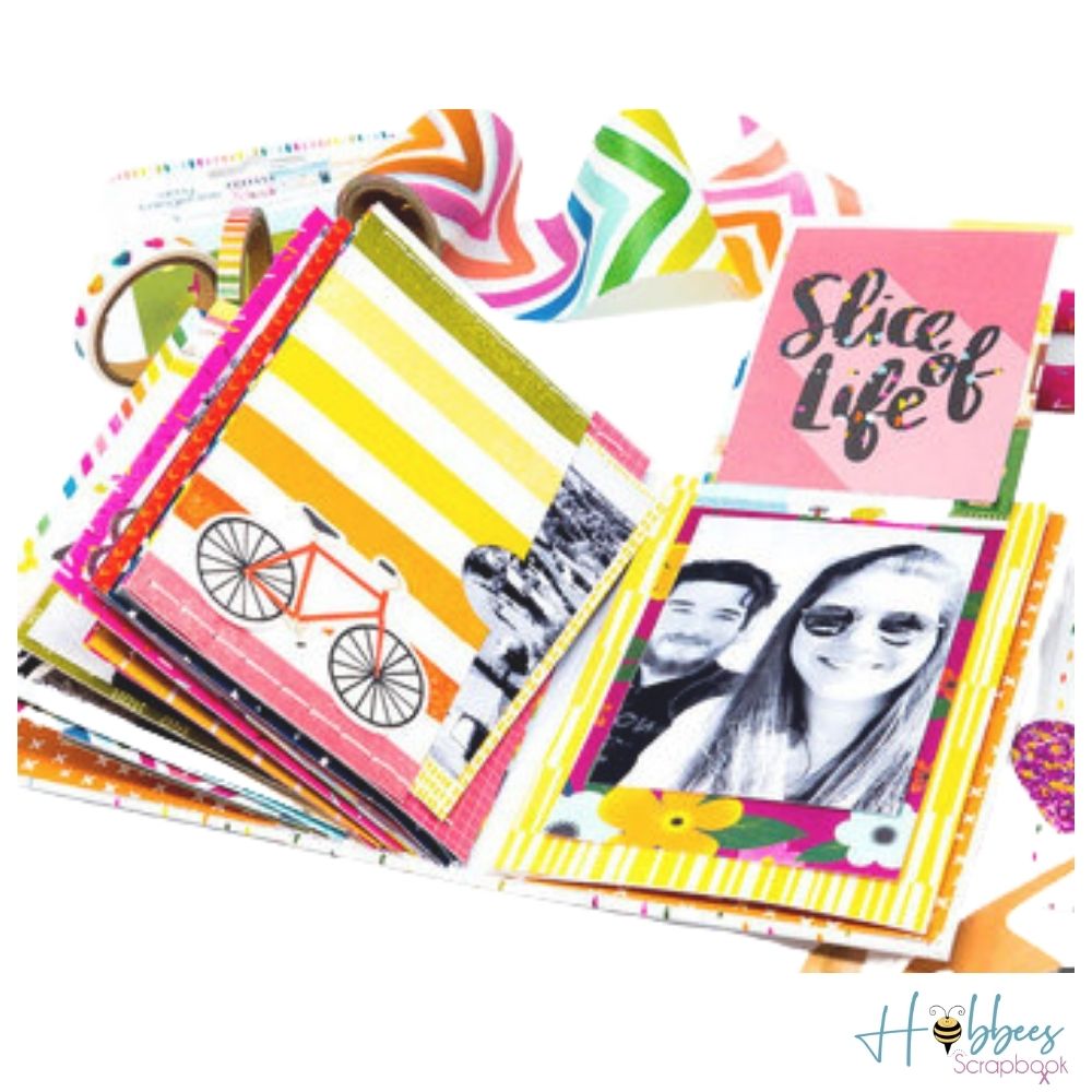 Love Always Paper / 1 Hoja de Papel Doble Cara Ama Siempre Descontinuado American Crafts