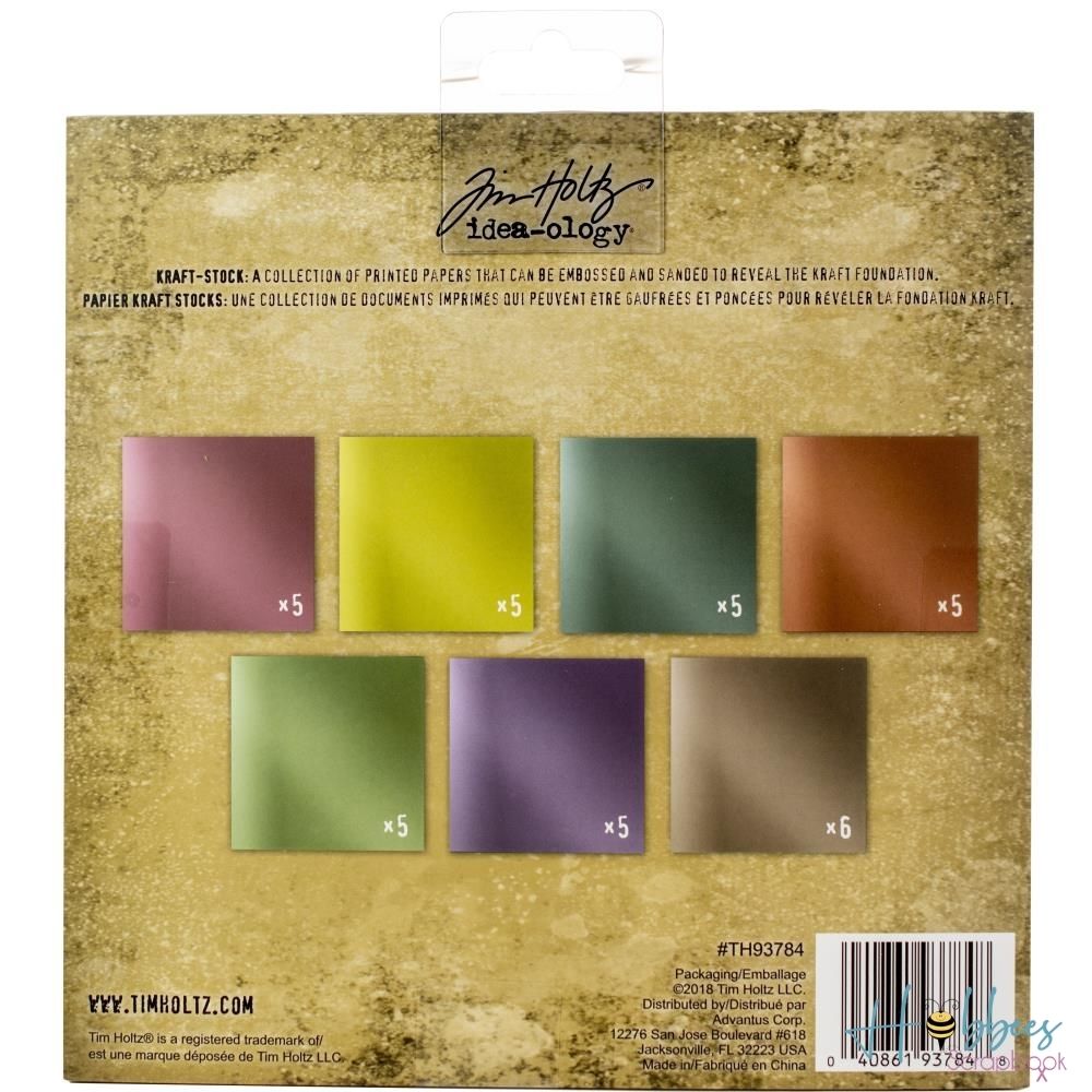 Metallic Confections Paper Pad 8X8" / Bloc de Papel Metálico 