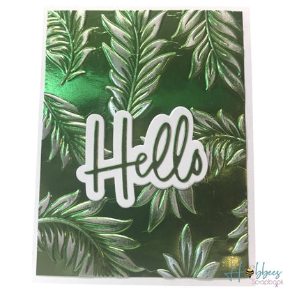 Metallic Jewel Paper Pad 8X8" / Bloc de Papel Metálico Papel Tim Holtz