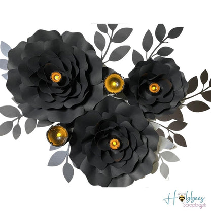 Black Cardstock Pack 12"  / Paquete de Cartulina Negra Papel American Crafts