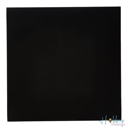 Black Cardstock Pack 12"  / Paquete de Cartulina Negra Papel American Crafts