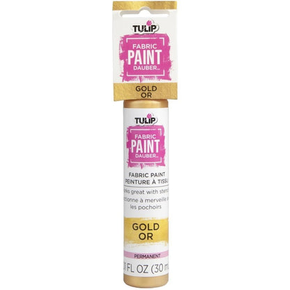 Tulip Fabric Paint Dauber Gold / Pintura para Tela Oro Descontinuado Tulip