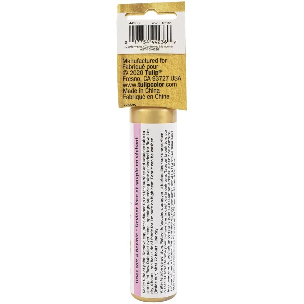 Tulip Fabric Paint Dauber Gold / Pintura para Tela Oro Descontinuado Tulip