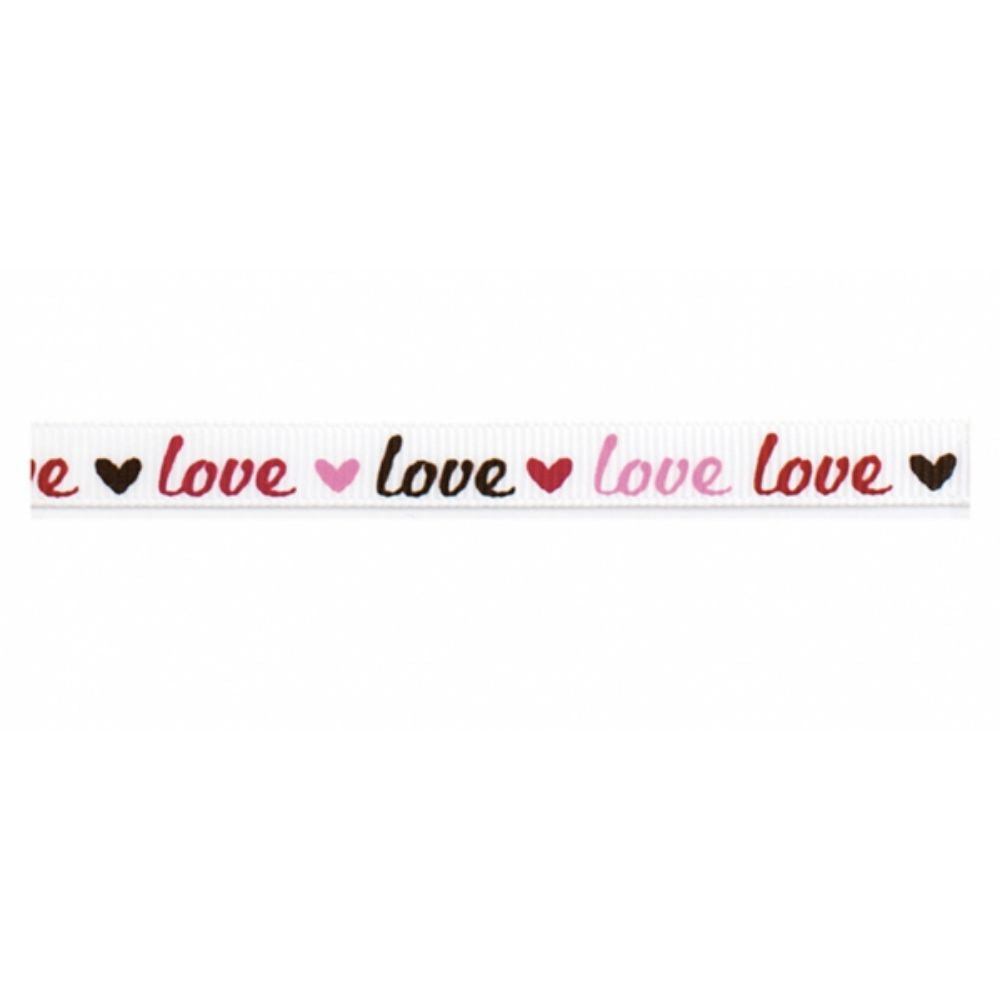 Premium Ribbon Love / Listón Decorativo Love Listones e Hilos American Crafts