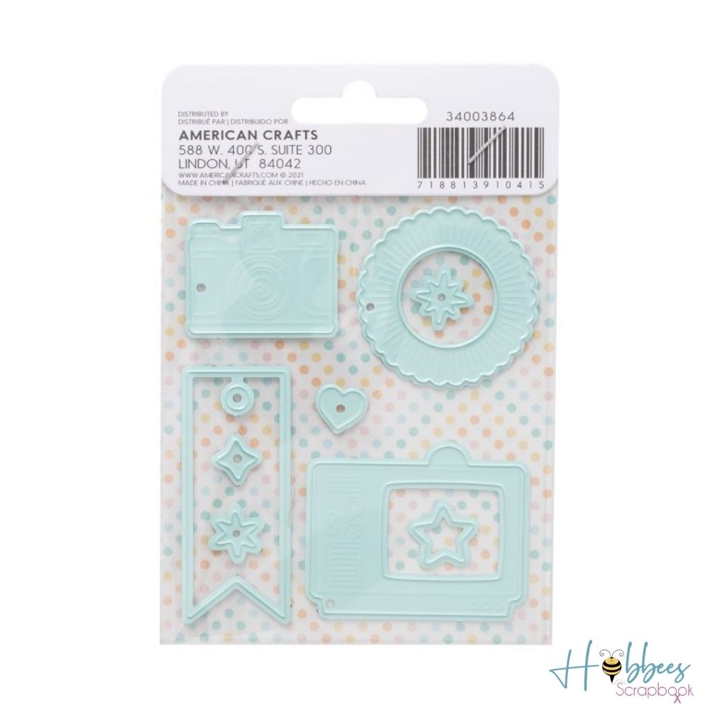 Especial Die Set / Set de 9 Suajes Especial Descontinuado American Crafts