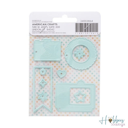 Especial Die Set / Set de 9 Suajes Especial Descontinuado American Crafts