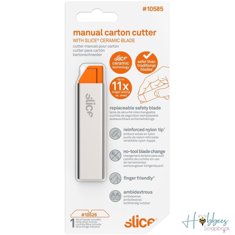 Slice Manual Carton Cutter / Cortador Manual de Cartón Descontinuado Slice