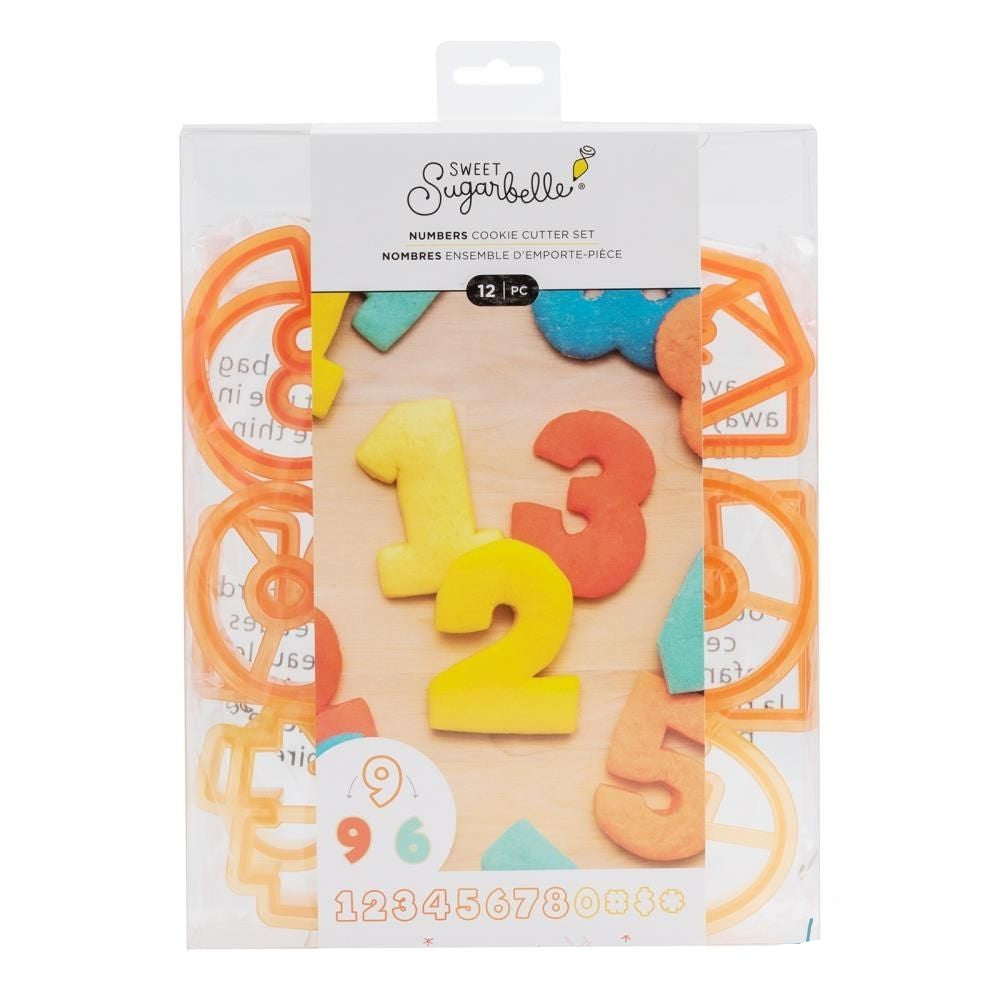Cookie Number Cutters / Cortador de Galletas Números Repostería Sugarbelle